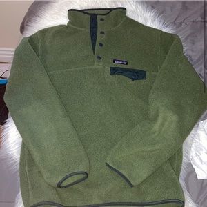 Patagonia Green Snap up Fleece